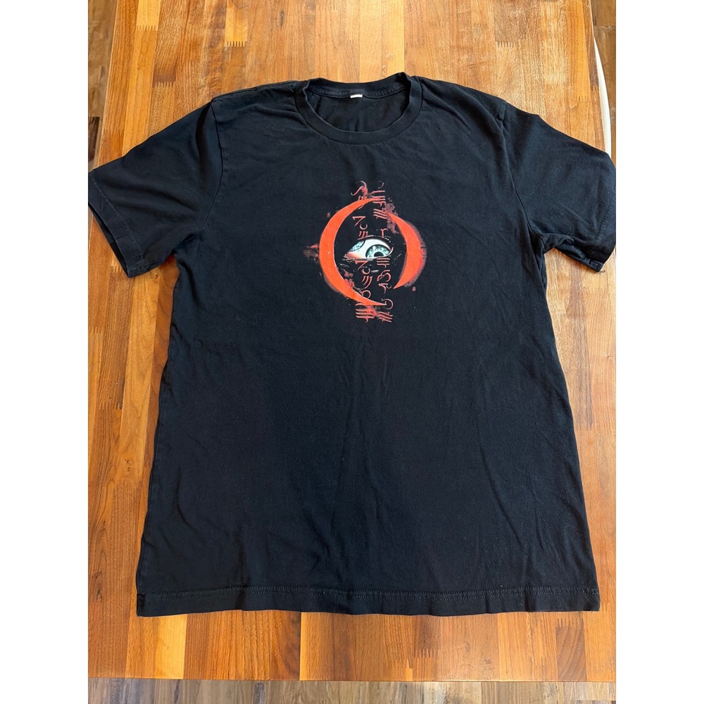 A Perfect Circle Merch Graphic T-Shirt Mens Large Black Red Eye Logo Rock Band